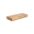 Mesa de camping plegable de madera con sillas